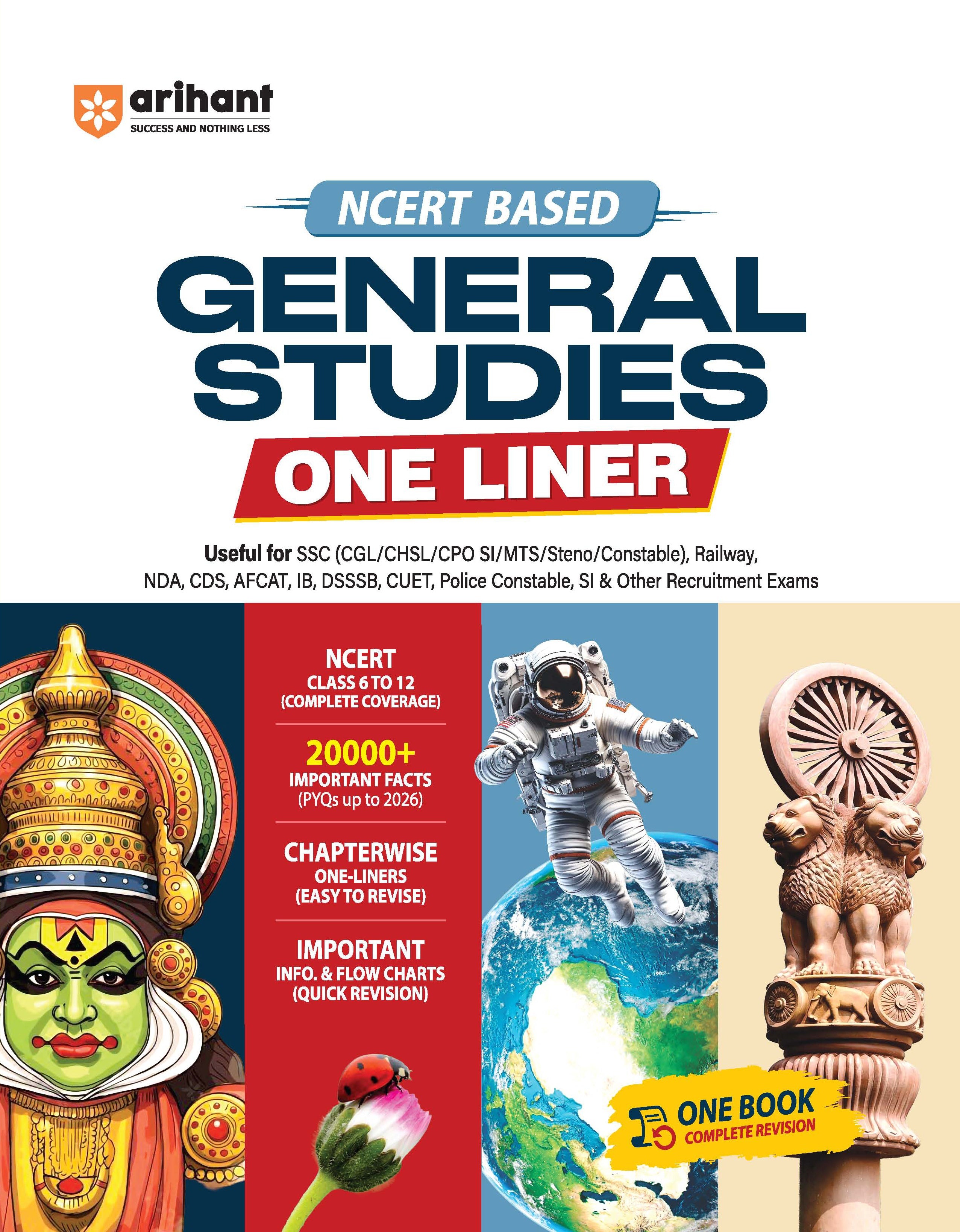 Arihant NCERT Based General Studies One Liner by Arihant Publications