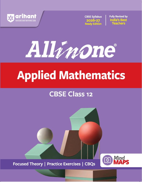 Arihant All In One Applied Mathematics CBSE Class 12 2026-27 Edition