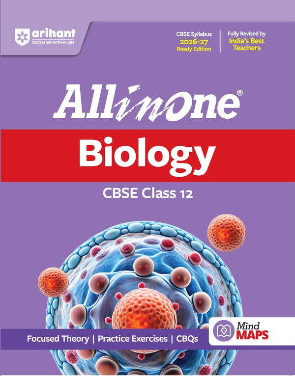 Arihant All In One Biology CBSE Class 12 2026-27 Edition