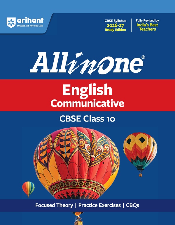 Arihant All In One English Communicative CBSE Class 10 2026-27 Edition