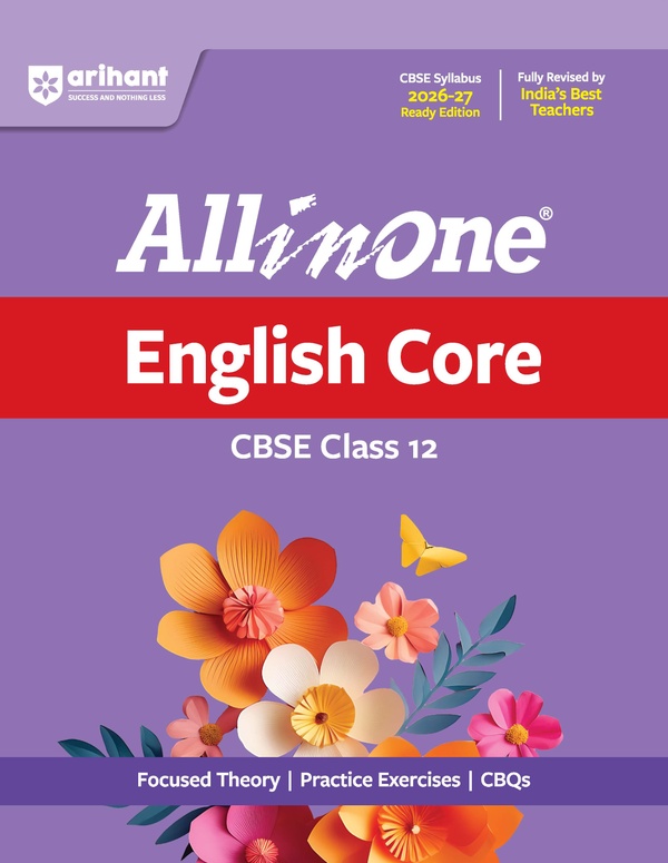 Arihant All In One English Core CBSE Class 12 2026-27 Edition