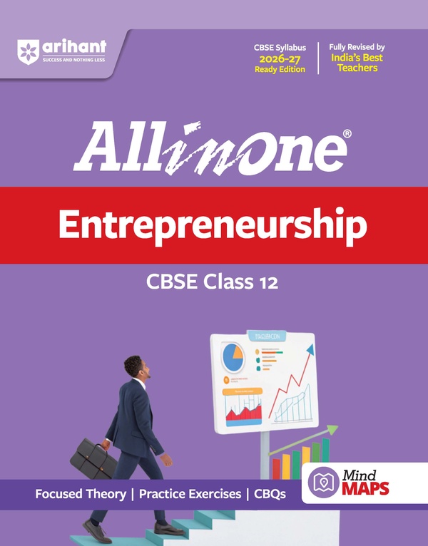 Arihant All In One Entrepreneurship CBSE Class 12 2026-27 Edition