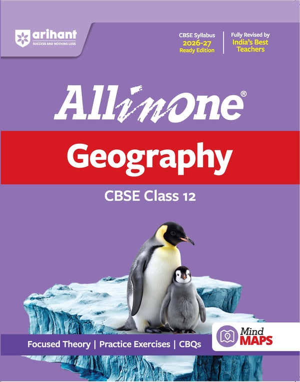 Arihant All In One Geography CBSE Class 12 2026-27 Edition