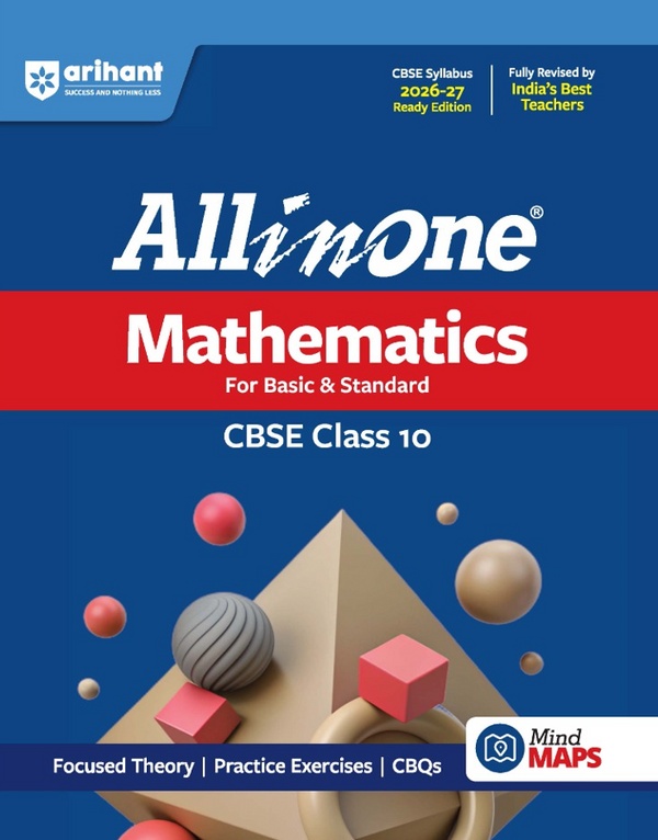 Arihant All In One Mathematics CBSE Class 10 2026-27 Edition
