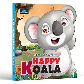 Animal Shaped Board Book: Happy Koala by Bookford