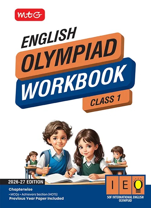 MTG English Olympiad Workbook Class 1