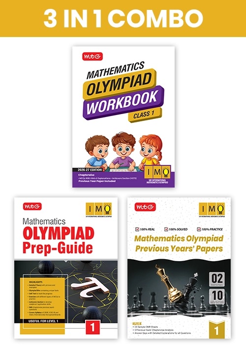 MTG Mathematics Olympiad 3-in-1 Combo Class 1